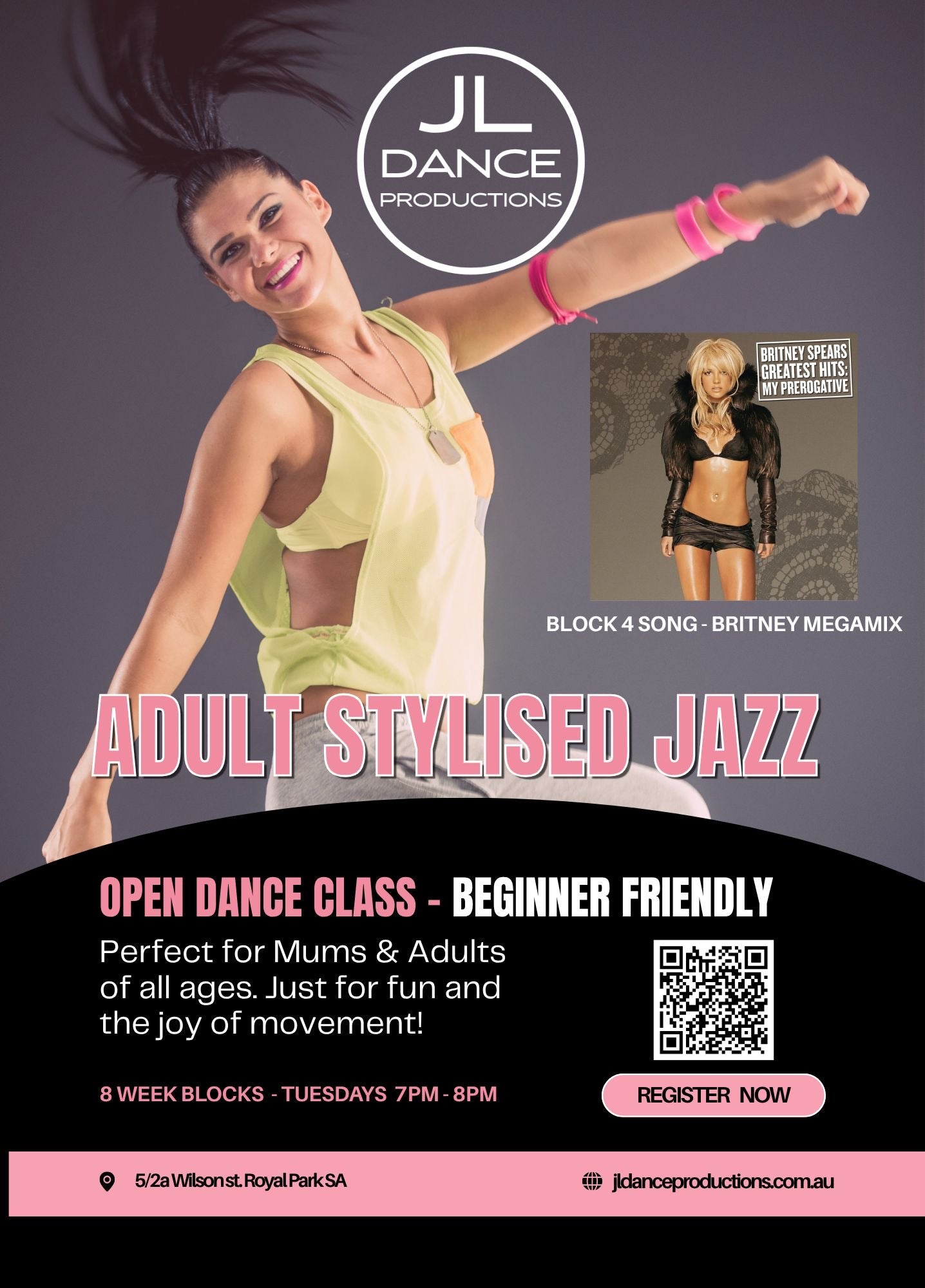 Adult Stylised Jazz Class (Session #4)