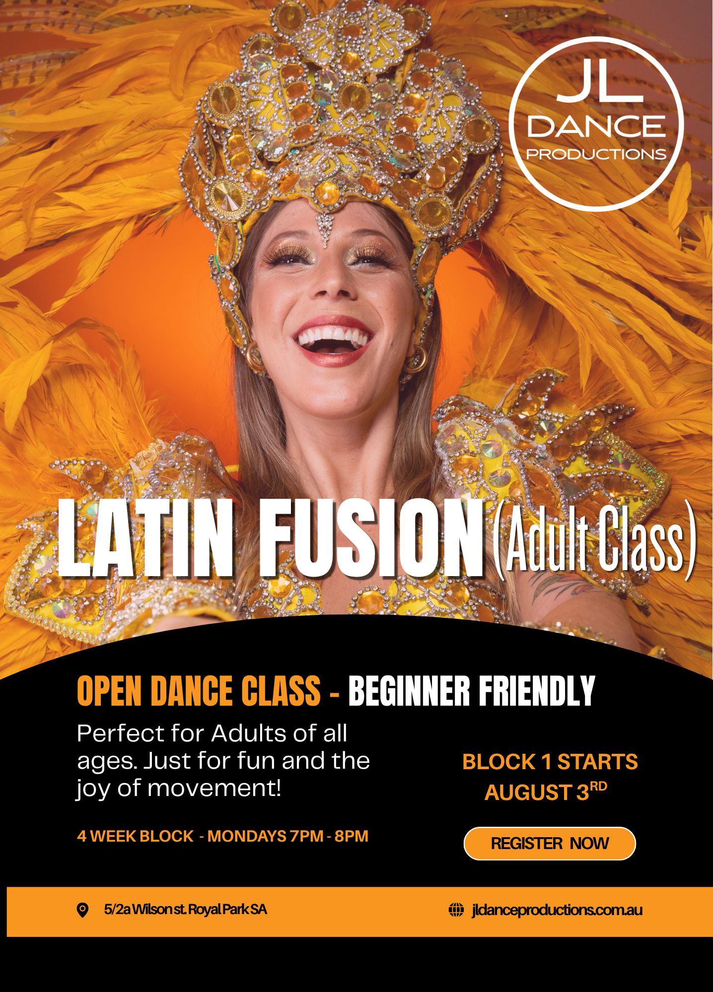 Adult Latin Fusion Dance Class
