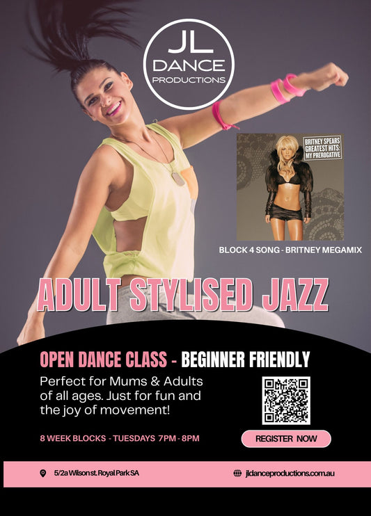 Adult Stylised Jazz Class (Session #4)