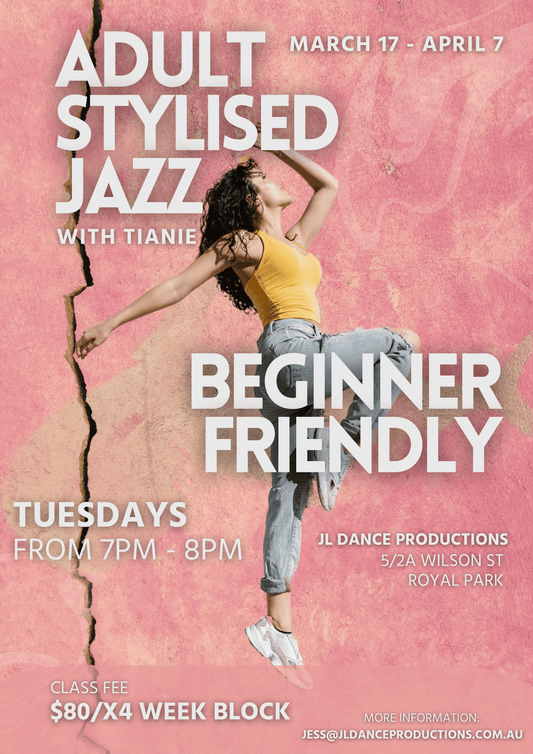 Adult Stylised Jazz Class (Session #2)