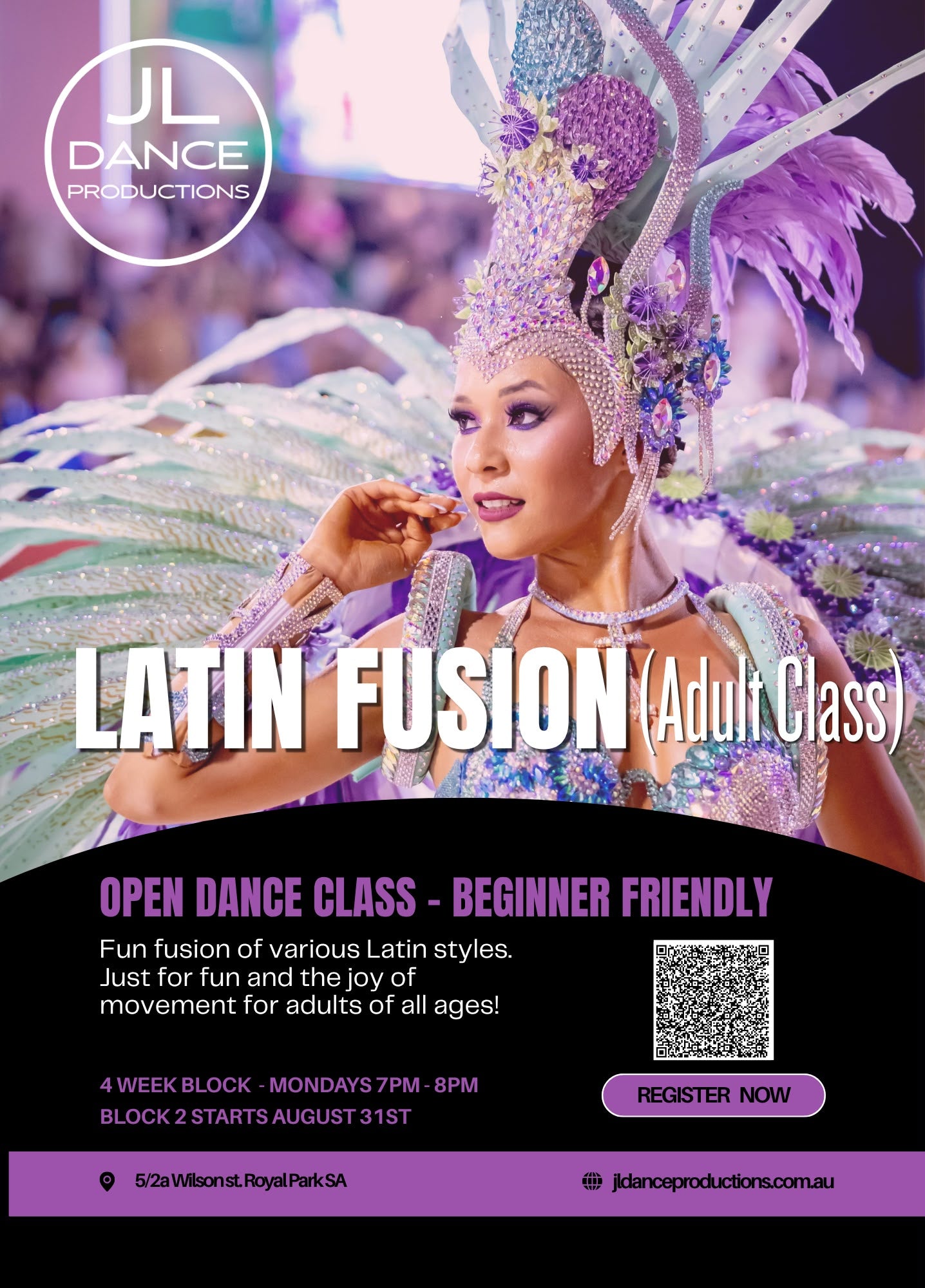 Latin Fusion Adult Dance Class (Session #2)