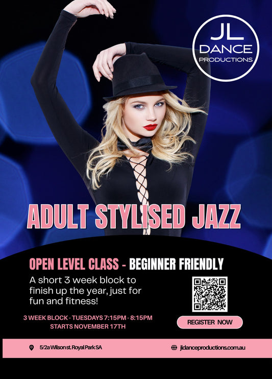 Adult Stylised Jazz (Term 4 - Session #2)